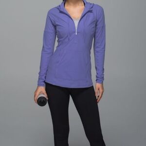 Lululemon Runbeam Hoodie Lullaby Lightweight S6 Purple